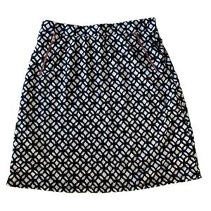 New Stitch Fix women’s black white red skirt pockets women’s size XL stretch